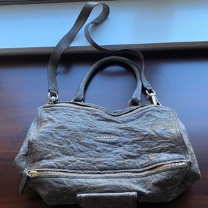 Givenchy Pandora Bag Large in Grey Distressed Leather